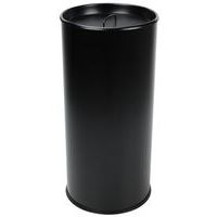 Cinzeiro redondo com recipiente para areia – 60 L, Cinzeiro cap.: 60 L, Cores: Preto, Altura: 72 cm