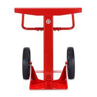 Suporte de segurança telescópico RAL 3020 – vermelho – DANCOP