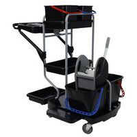 Carro de limpeza com suporte para sacos - Manutan Expert