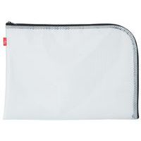 Bolsa resistente Eva Mesh branca perfurada com fecho preto – Sign