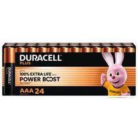 Pilha alcalina AAA Plus Powerboost – 24 unidades – Duracell