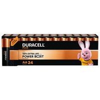 Pilha alcalina AA Plus Powerboost – 24 unidades – Duracell