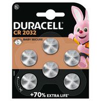 Pilha de botão de lítio 2032 – conjunto de 6 – Duracell