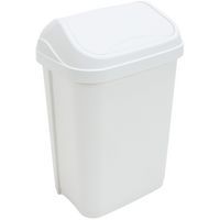 Caixote de lixo para casa de banho com tampa basculante 25 L – Manutan Expert