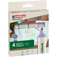 Marcador pastel sortido Edding 24 – Ecoline