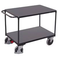 Carro de ferramentas com 2 plataformas em madeira – 850 x 500 mm – carga de 400 kg