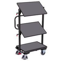 Carro de plataformas para caixas de norma europeia – Capacidade de 200 kg