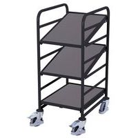 Carro de plataformas em madeira para caixas de norma europeia – Capacidade de 200 kg