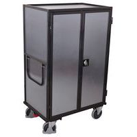 Carro alto ergonómico com 5 plataformas em madeira – Aço galvanizado – 500 kg