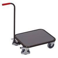 Carro com pescoço de cisne e plataforma em madeira – Capacidade de 250 kg