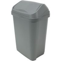 Caixote de lixo para casa de banho com tampa basculante 25 L – Manutan Expert