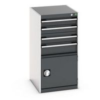 Armário de oficina Cubio SL-5610-4 com gavetas - Bott