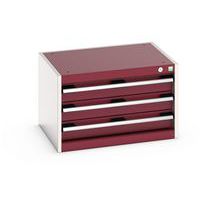 Armário de oficina Cubio SL-654-3.3 com gavetas - Bott