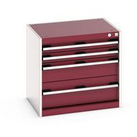 Armário de oficina Cubio SL-656-4.1 com gavetas - Bott