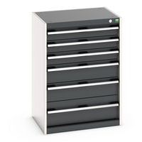 Armário de oficina Cubio SL-659-6.1 com gavetas - Bott