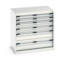 Armário de gavetas Cubio