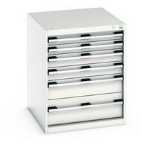 Armário de gavetas Cubio