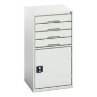 Armário com gavetas Verso – 1000mm – 4 gavetas – Bott