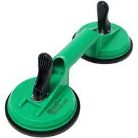 Ventosa dupla em plástico – capacidade de 80 kg - Manutan Expert