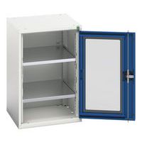 Armário Verso com portas transparentes e 2 prateleiras 525x550x800 – Bott