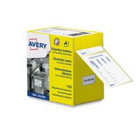 Etiquetas hidrossolúveis pré-impressas de rastreio alimentar– conjunto de 150 – Avery