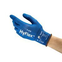 Luvas de manuseamento leves e ergonómicas HyFlex® 11-818 – Ansell