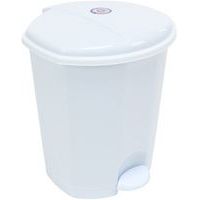 Caixote de lixo com pedal para casa de banho - 5 a 50 l