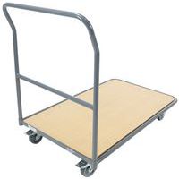 Carro de aço com espaldar fixo – capacidade de 250 kg – Manutan Expert