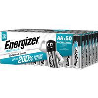 Pilha alcalina Max Plus AA – 50 unidades – Energizer