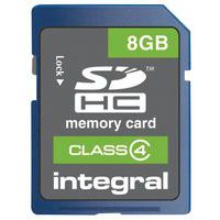 Cartão de memória SDHC Integral classe 4