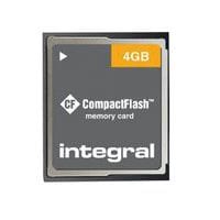 Cartão de memória compacto Flash Integral - 4 Go