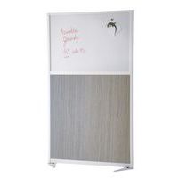 Divisória de separação moderna - Painel semiquadro magnético - Altura 170 cm