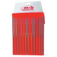 Conjunto de 12 limas afiadas – comprimento: 140 mm – Mob