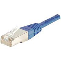 Cabo patch RJ45 - Cabo direito Cat. 5E - Blindado FTP - Azul