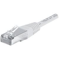 Cabo patch RJ45 - Cabo direito Cat. 5E - Blindado FTP - Cinza