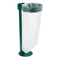 Suporte para saco de lixo com poste com base – 110 L