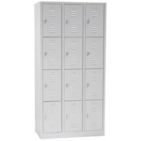 Cacifo multicompartimentos – 1 a 3 colunas – Com base, Tipo de vestiário: Com multi-compartimentos