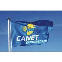 Bandeira publicitária personalizável para mastro – 100 x 150 cm – Macap