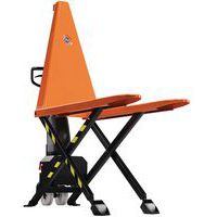 Porta-paletes elétrico de grande elevação – Garfos com 1190 mm de comprimento – Capacidade: 1000 kg