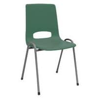 Cadeira estrutura plástico - Verde