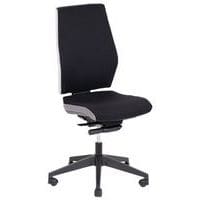 Cadeira de escritório, Com apoio para braços: não, Tipo de pé: Rodízios, Assento material: Pano