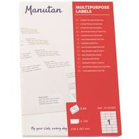 Etiquetas multifuncionais - Manutan