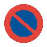 Painel de proibição – Estacionamento proibido – Rígido