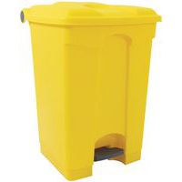 Caixote de lixo agroalimentar – 45 L, Capacidade: 45 L, Abertura: Com pedal, Material: Plástico