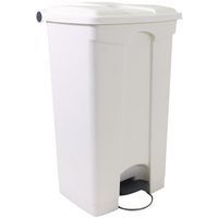 Caixote de lixo agroalimentar em plástico – 90 L, Capacidade: 90 L, Abertura: Com pedal, Material: Plástico