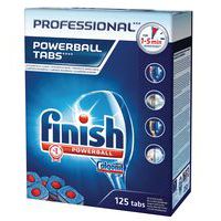 Detergente em pastilhas powerball Finish Professional - Caixa de 125