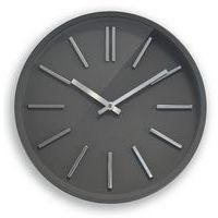 Relógio Goma silencioso de Ø35 cm – cinzento – Orium