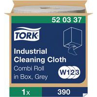 Pano em material não tecido Tork industrial - De 140 a 390 formatos