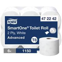 Papel higiénico Tork Advanced Smart One - Rolo - T8