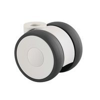 Rodízio giratório com 50 mm de diâmetro – Capacidade de carga de 100 kg